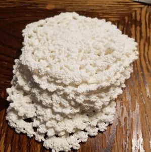 Hand crochet doilies (10)